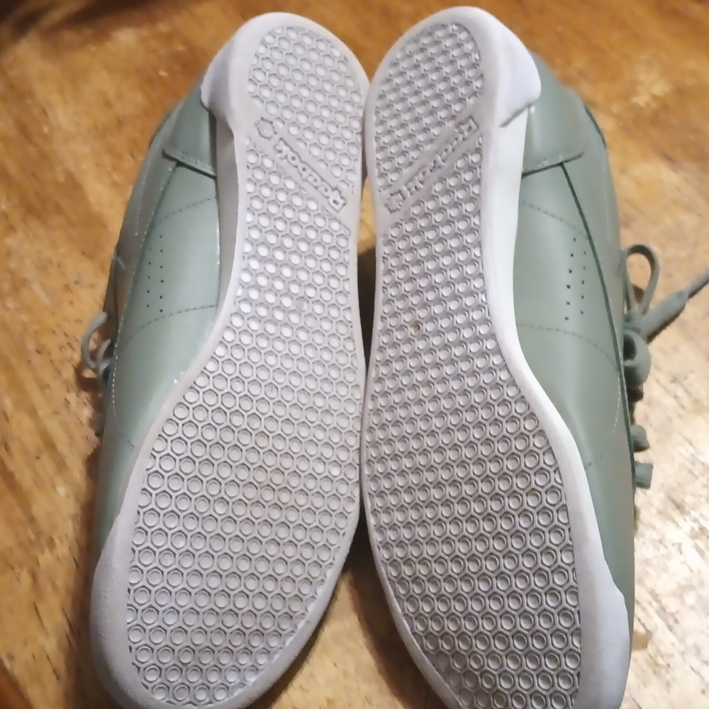 Reebok Womens Army Green Sneakers - Picture 7 of 11